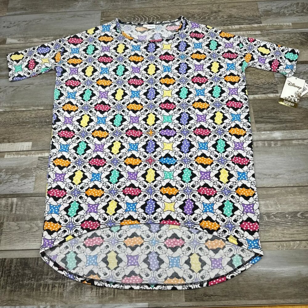 NWT Lularoe XXS Irma Disney Minnie Mouse colorful